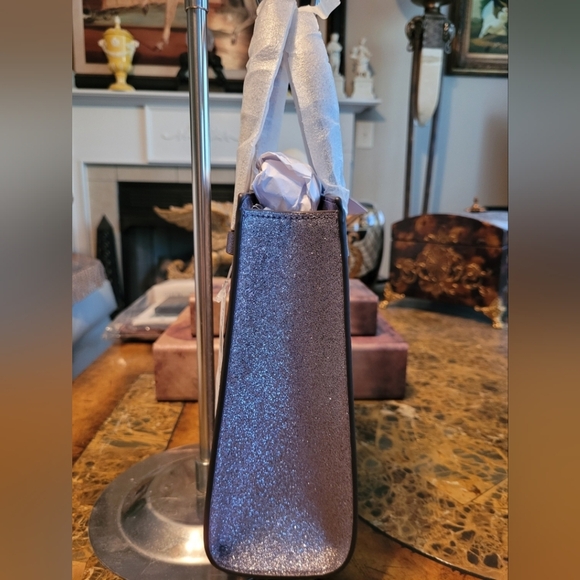 Kate Spade Purple Glitter Tote Bag - Picture 4 of 9